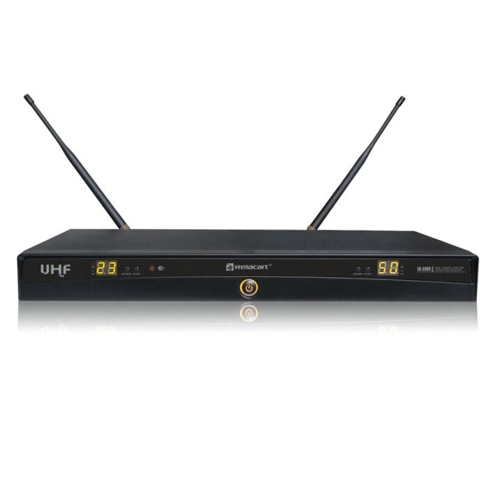 Relacart 3300 UHF 双通道无线麦克风